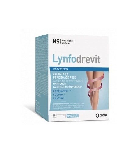 NS DietControl Lynfodrevit 16 Sticks 15 ml